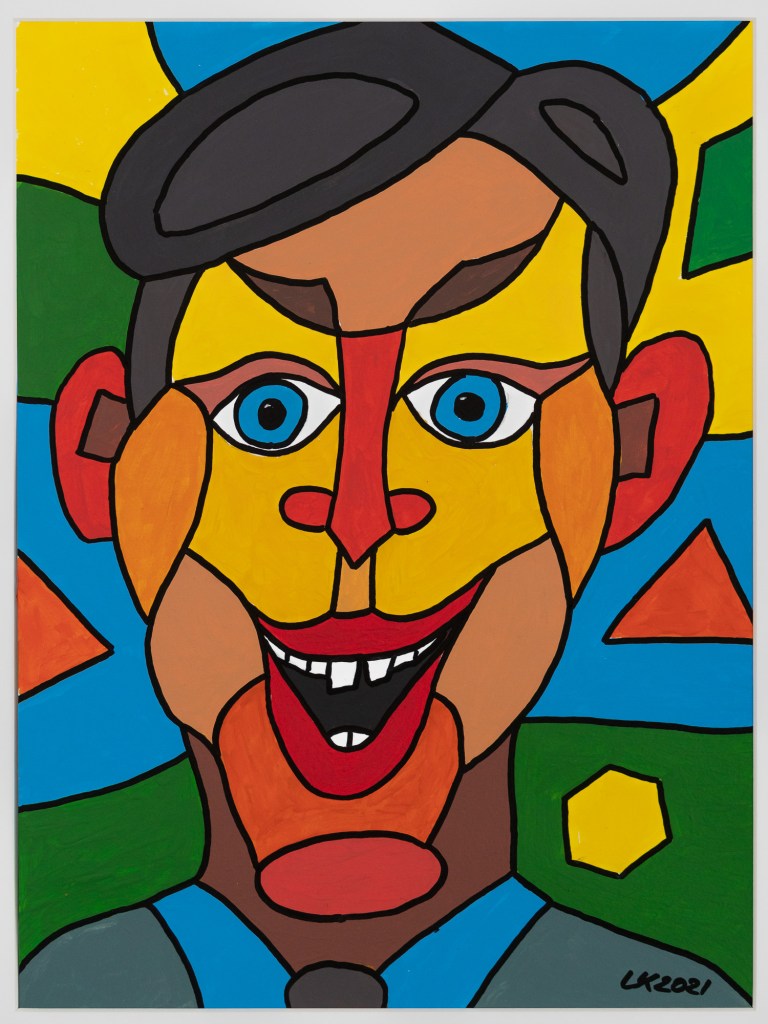 Hamsta, Acryl 30x40 cm auf Karton in 40x50 Rahmen, 290,- Euro